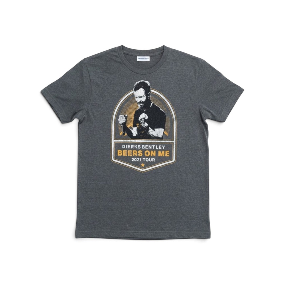 Tultex Dierks Bentley Tour Shirt Women M Country Western Concert Graphic Tee